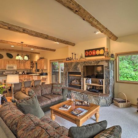Rustic Home On Whitefish Mountain, Near Ski Run! Luaran gambar
