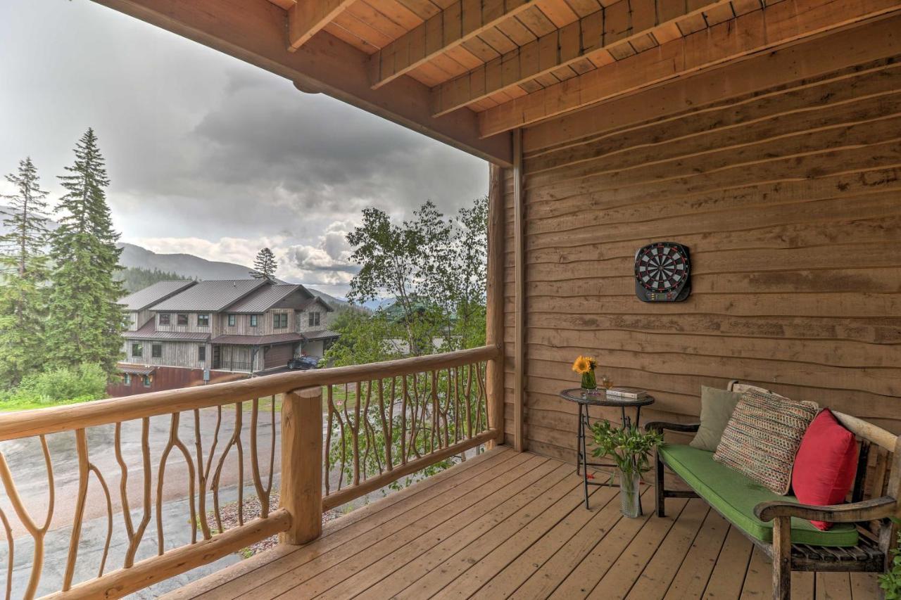 Rustic Home On Whitefish Mountain, Near Ski Run! Luaran gambar