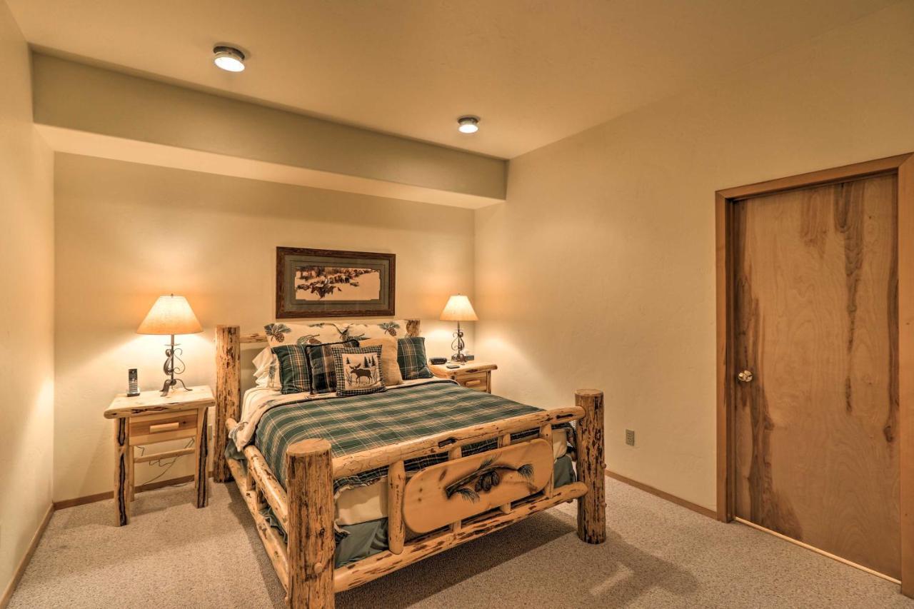 Rustic Home On Whitefish Mountain, Near Ski Run! Luaran gambar
