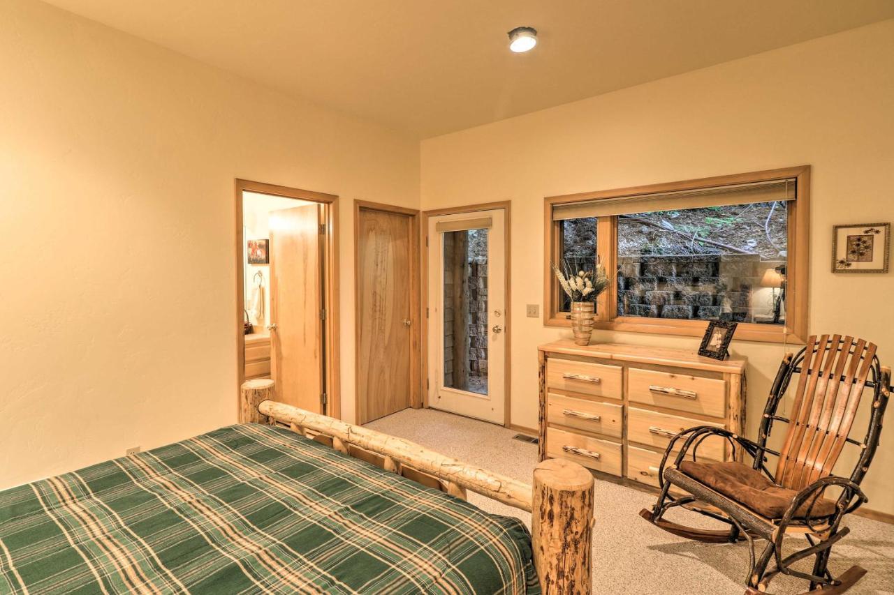 Rustic Home On Whitefish Mountain, Near Ski Run! Luaran gambar