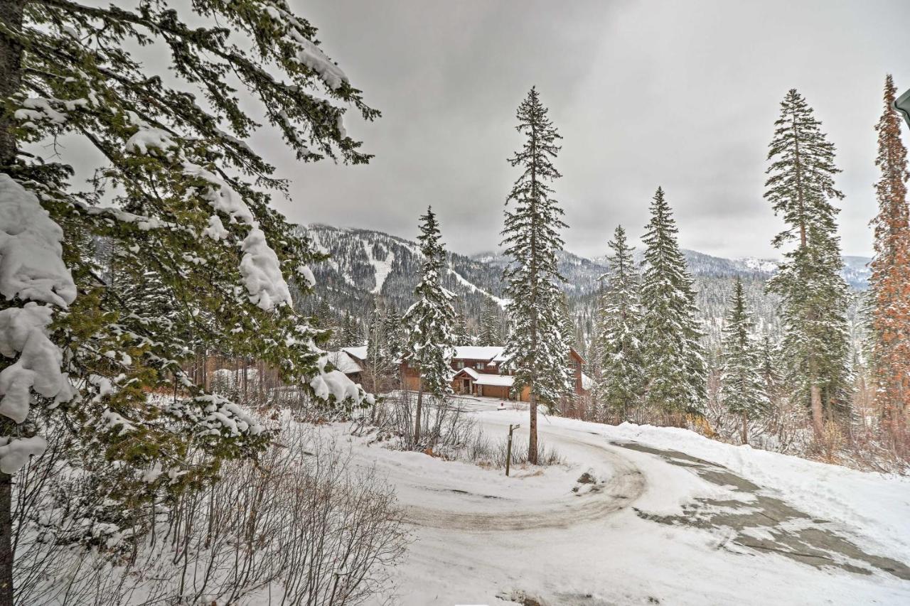 Rustic Home On Whitefish Mountain, Near Ski Run! Luaran gambar